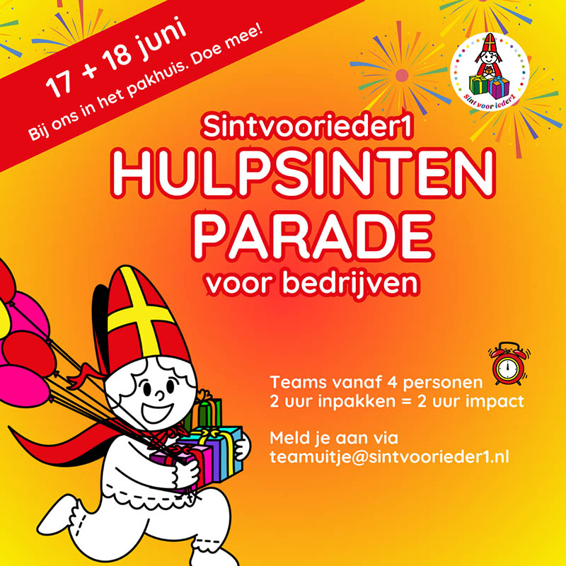 Hulpsinten Parade - 17 + 18 juni 2025