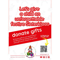 Promotieposter A3: Donate Gifts