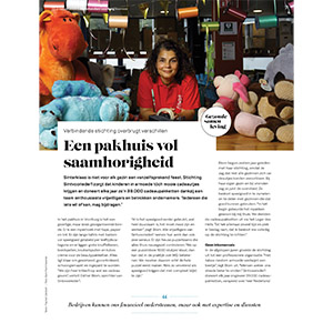 Een pakhuis vol saamhorigheid